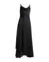 Simona Corsellini Woman Maxi Dress Black Size 12 Polyester