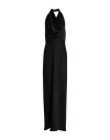 Simona Corsellini Woman Maxi Dress Black Size 6 Polyester