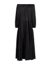 Simona Corsellini Woman Maxi Dress Black Size S Polyester