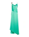 Simona Corsellini Woman Maxi Dress Light Green Size 8 Polyester
