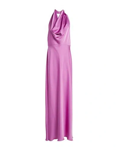 Simona Corsellini Woman Maxi Dress Magenta Size 10 Polyester