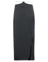 Simona Corsellini Woman Maxi Skirt Black Size 4 Polyester