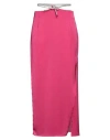 Simona Corsellini Woman Maxi Skirt Fuchsia Size 4 Polyester
