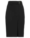 Simona Corsellini Woman Midi Skirt Black Size 10 Polyester, Elastane