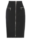 Simona Corsellini Woman Midi Skirt Black Size 10 Polyester, Elastane