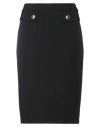 Simona Corsellini Woman Midi Skirt Black Size 2 Polyester, Elastane