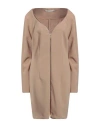 Simona Corsellini Woman Mini Dress Beige Size 12 Polyester, Elastane In Beige
