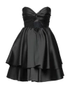 Simona Corsellini Woman Mini Dress Black Size 4 Polyester