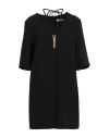 Simona Corsellini Woman Mini Dress Black Size 6 Polyester, Elastane