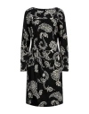 Simona Corsellini Woman Mini Dress Black Size 6 Viscose, Elastane