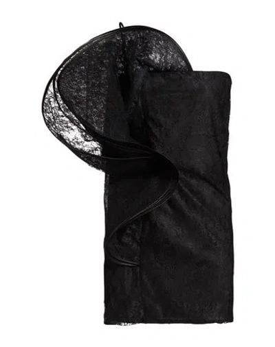 Simona Corsellini Woman Mini Dress Black Size 8 Polyamide, Elastane