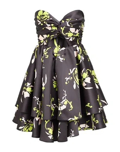 Simona Corsellini Woman Mini Dress Black Size 8 Polyester