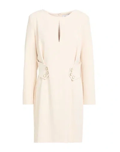 Simona Corsellini Woman Mini Dress Blush Size 8 Polyester, Elastane