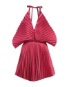 Simona Corsellini Woman Mini Dress Fuchsia Size 8 Polyester In Pink