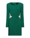 Shop Simona Corsellini Woman Mini Dress Green Size 6 Polyester