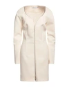 Simona Corsellini Woman Mini Dress Ivory Size 6 Polyester, Elastane In White