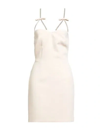 Simona Corsellini Woman Mini Dress Ivory Size 8 Polyester