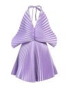 Simona Corsellini Woman Mini Dress Light Purple Size 8 Polyester