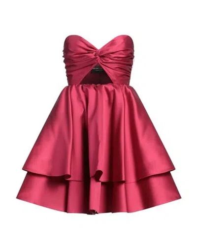 Simona Corsellini Woman Mini Dress Magenta Size 2 Polyester