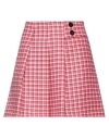 Simona Corsellini Woman Mini Skirt Fuchsia Size 10 Polyester, Viscose In Pink
