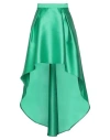 Simona Corsellini Woman Mini Skirt Green Size 8 Polyester In Green
