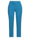 Simona Corsellini Woman Pants Azure Size 4 Polyester, Elastane In Blue