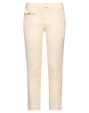 Simona Corsellini Woman Pants Beige Size 10 Polyester, Elastane In Beige