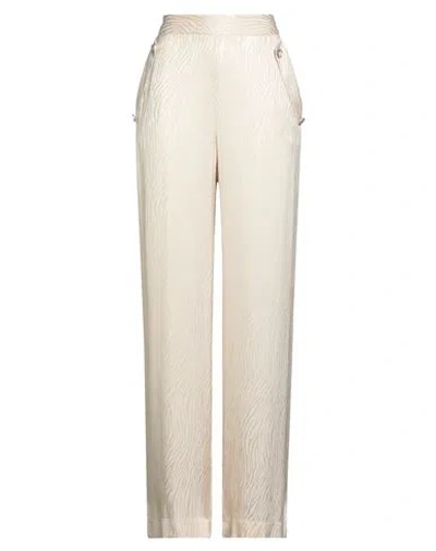 Simona Corsellini Woman Pants Beige Size 10 Viscose