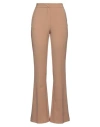 Simona Corsellini Woman Pants Beige Size 12 Polyester, Viscose, Cotton, Elastane In Beige