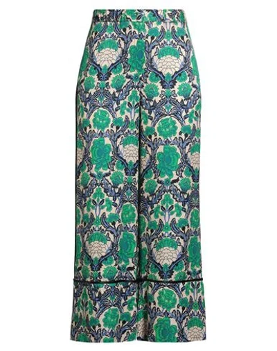 Simona Corsellini Woman Pants Beige Size 12 Viscose In Multi