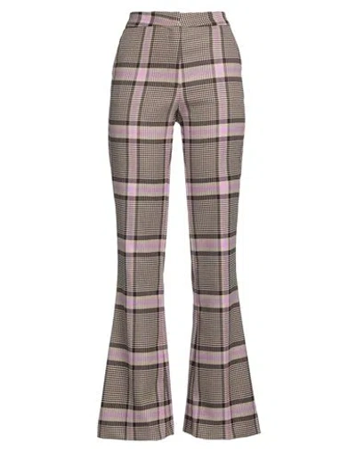 Simona Corsellini Woman Pants Beige Size 4 Polyester, Viscose, Elastane