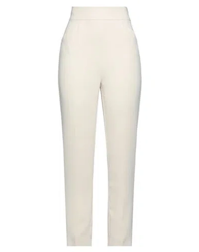 Simona Corsellini Woman Pants Beige Size 6 Polyester
