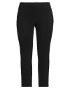 Simona Corsellini Woman Pants Black Size 10 Polyester, Viscose, Cotton, Elastane In Black