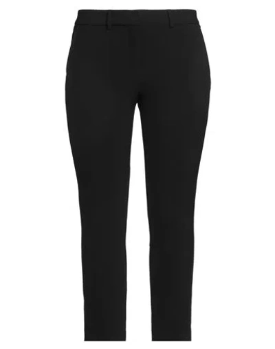 Simona Corsellini Woman Pants Black Size 10 Polyester, Viscose, Cotton, Elastane