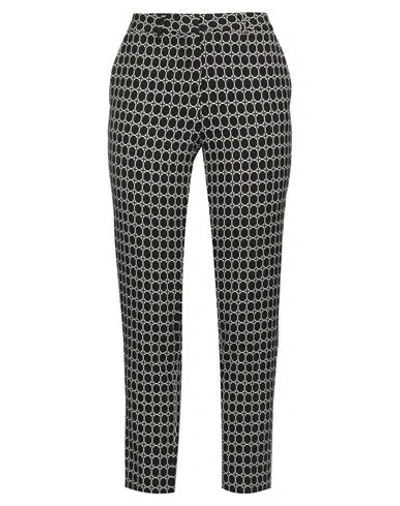 Simona Corsellini Woman Pants Black Size 10 Polyester, Viscose, Elastane