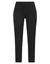 Simona Corsellini Woman Pants Black Size 12 Polyester, Viscose, Cotton, Elastane