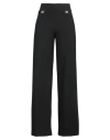 Simona Corsellini Woman Pants Black Size 4 Polyester, Viscose, Cotton, Elastane