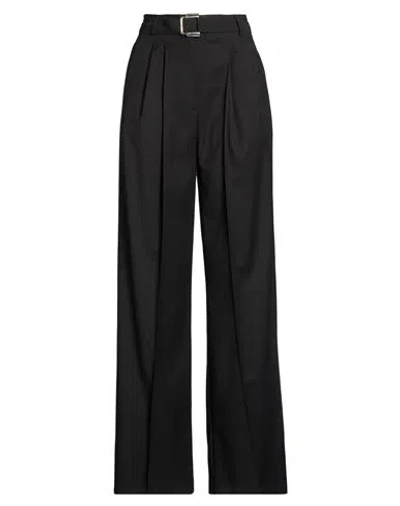 Simona Corsellini Woman Pants Black Size 6 Polyester, Viscose, Elastane