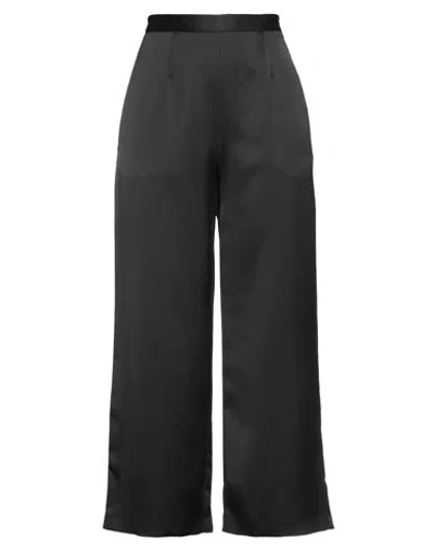 Simona Corsellini Woman Pants Black Size 8 Polyester