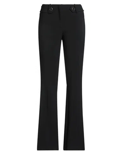 Simona Corsellini Woman Pants Black Size 8 Polyester, Elastane