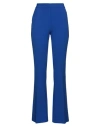 Simona Corsellini Woman Pants Bright Blue Size 8 Polyester, Viscose, Cotton, Elastane