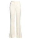 Simona Corsellini Woman Pants Cream Size 2 Viscose, Elastane In White