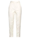 Simona Corsellini Woman Pants Cream Size 4 Polyester, Viscose
