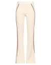 Simona Corsellini Woman Pants Cream Size 8 Polyester, Elastane In White