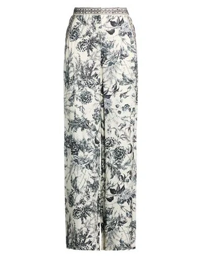 Simona Corsellini Woman Pants Cream Size 8 Viscose In White