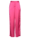 Simona Corsellini Woman Pants Fuchsia Size 12 Polyester In Pink
