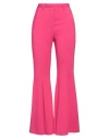 Simona Corsellini Woman Pants Fuchsia Size 6 Viscose, Elastane In Pink