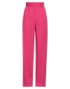 Simona Corsellini Woman Pants Fuchsia Size 8 Viscose, Elastane In Pink