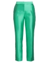 Simona Corsellini Woman Pants Green Size 10 Polyester
