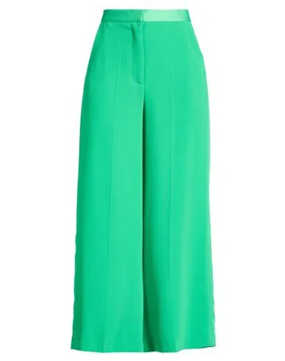 Simona Corsellini Woman Pants Green Size 4 Polyester